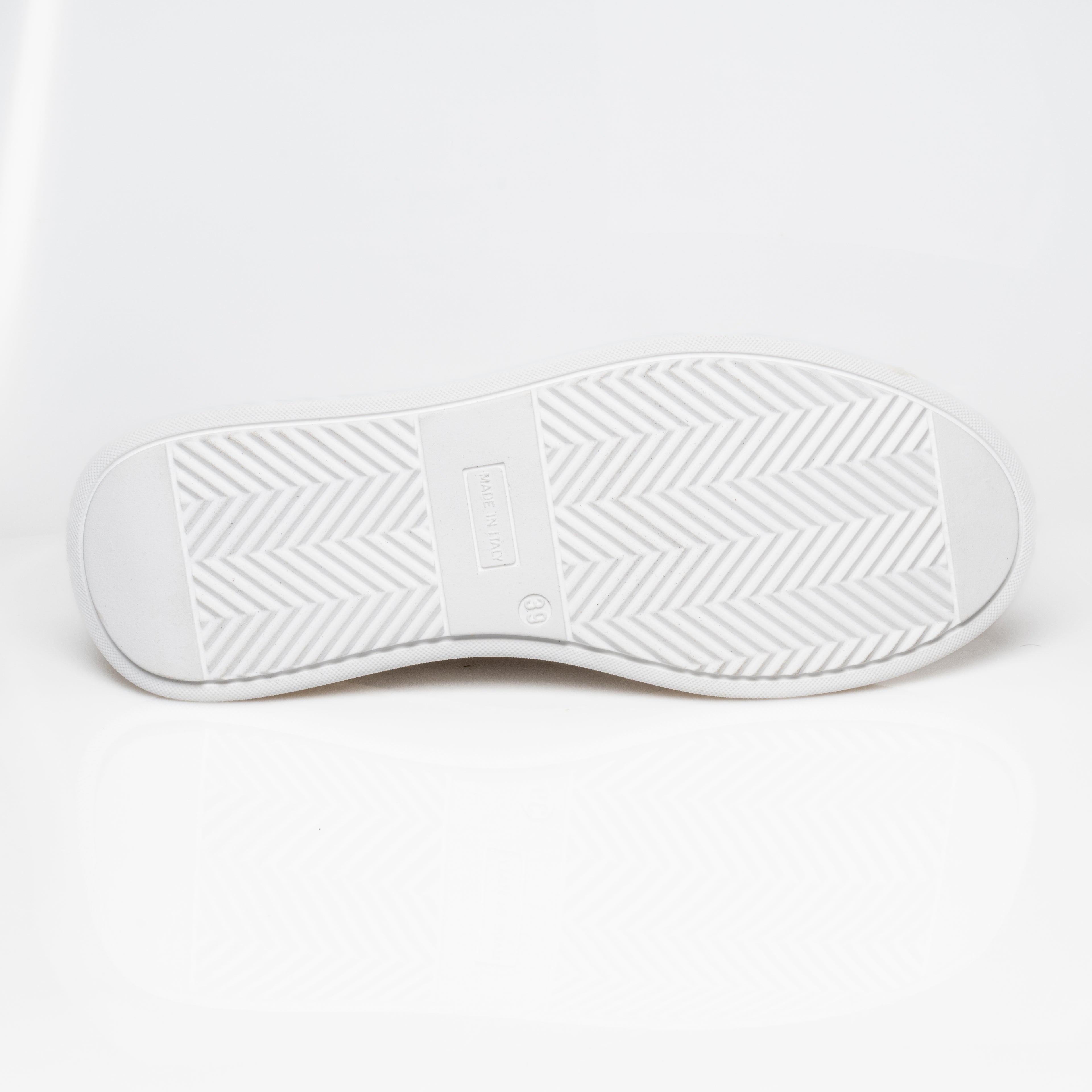 Burnout Sneakers in Pelle Bottalata