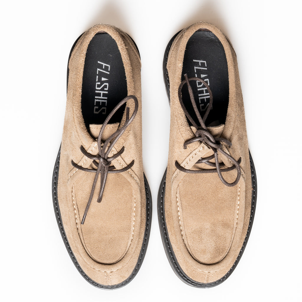 Bojack Derby in Camoscio con Suola Carrarmato