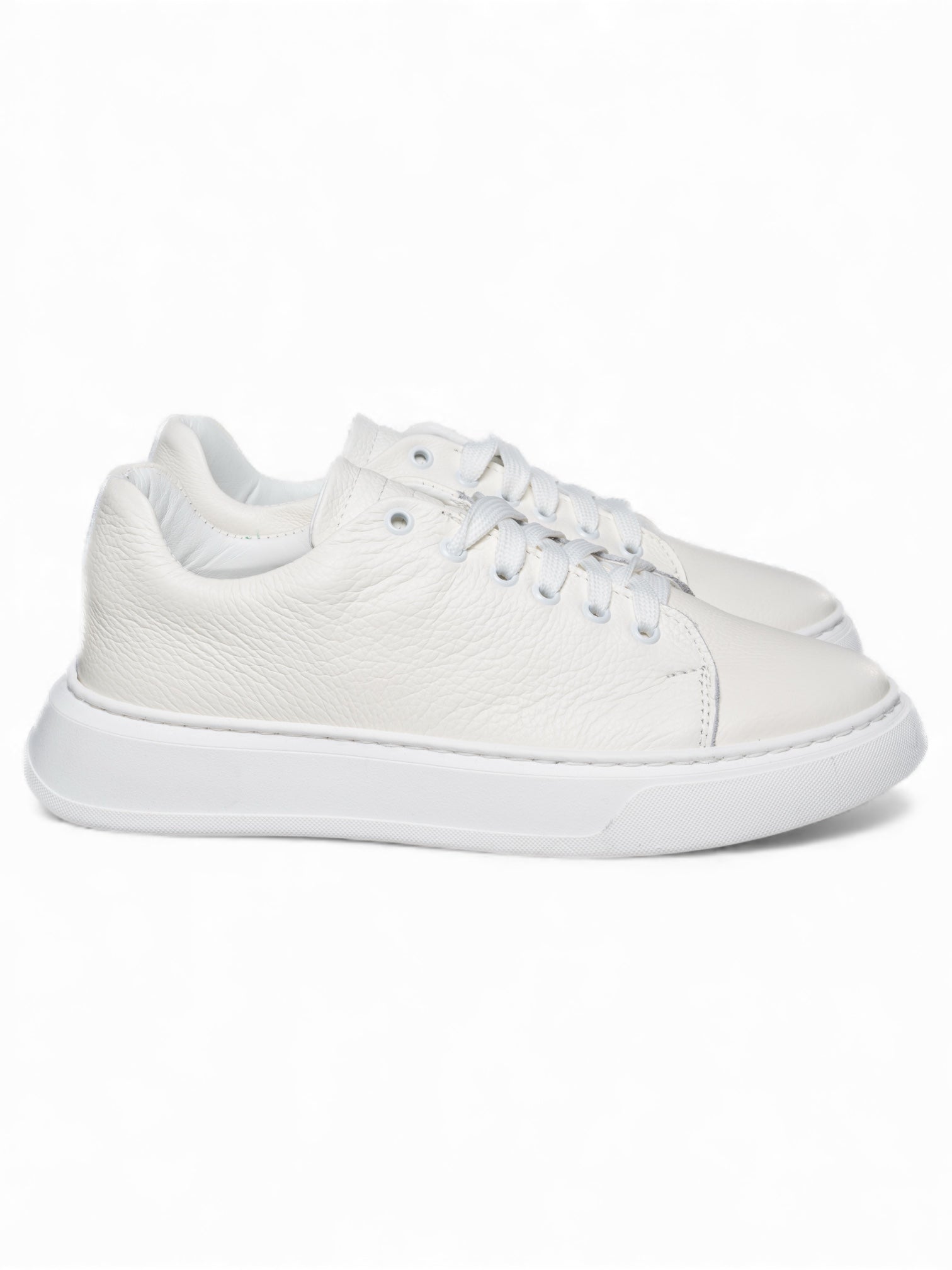 Burnout Sneakers in Pelle Bottalata