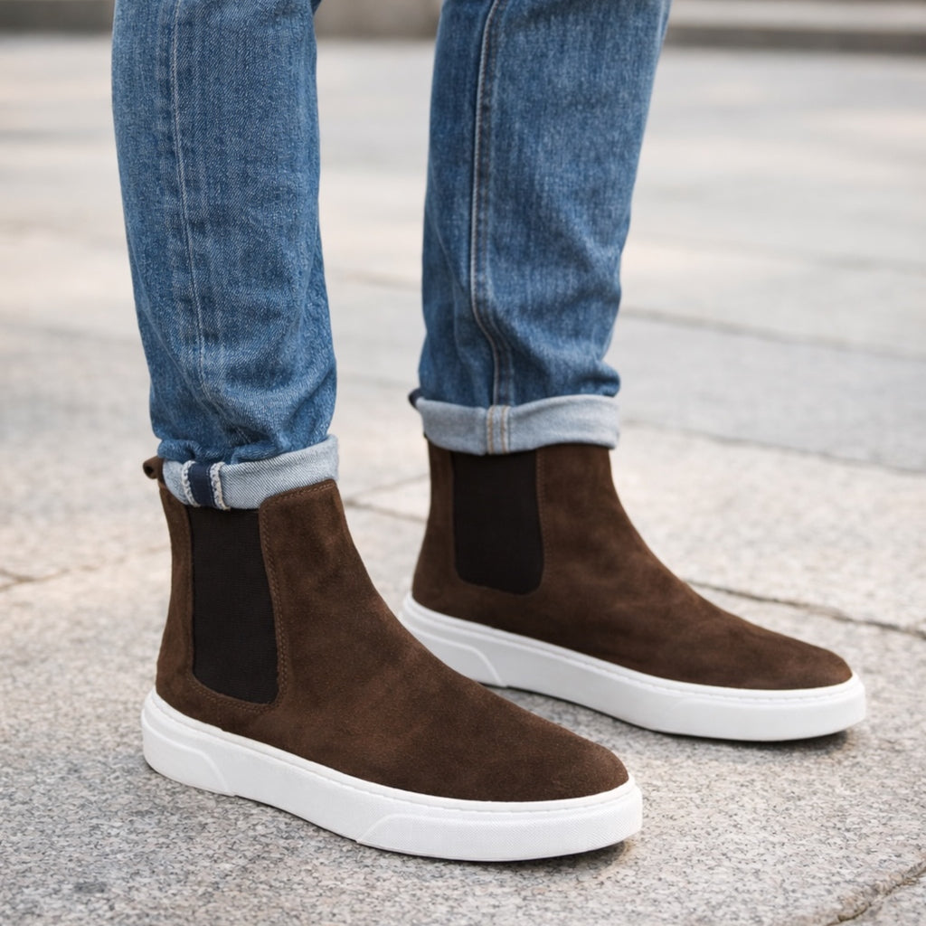 Islanda Chelsea Sneakers in Camoscio