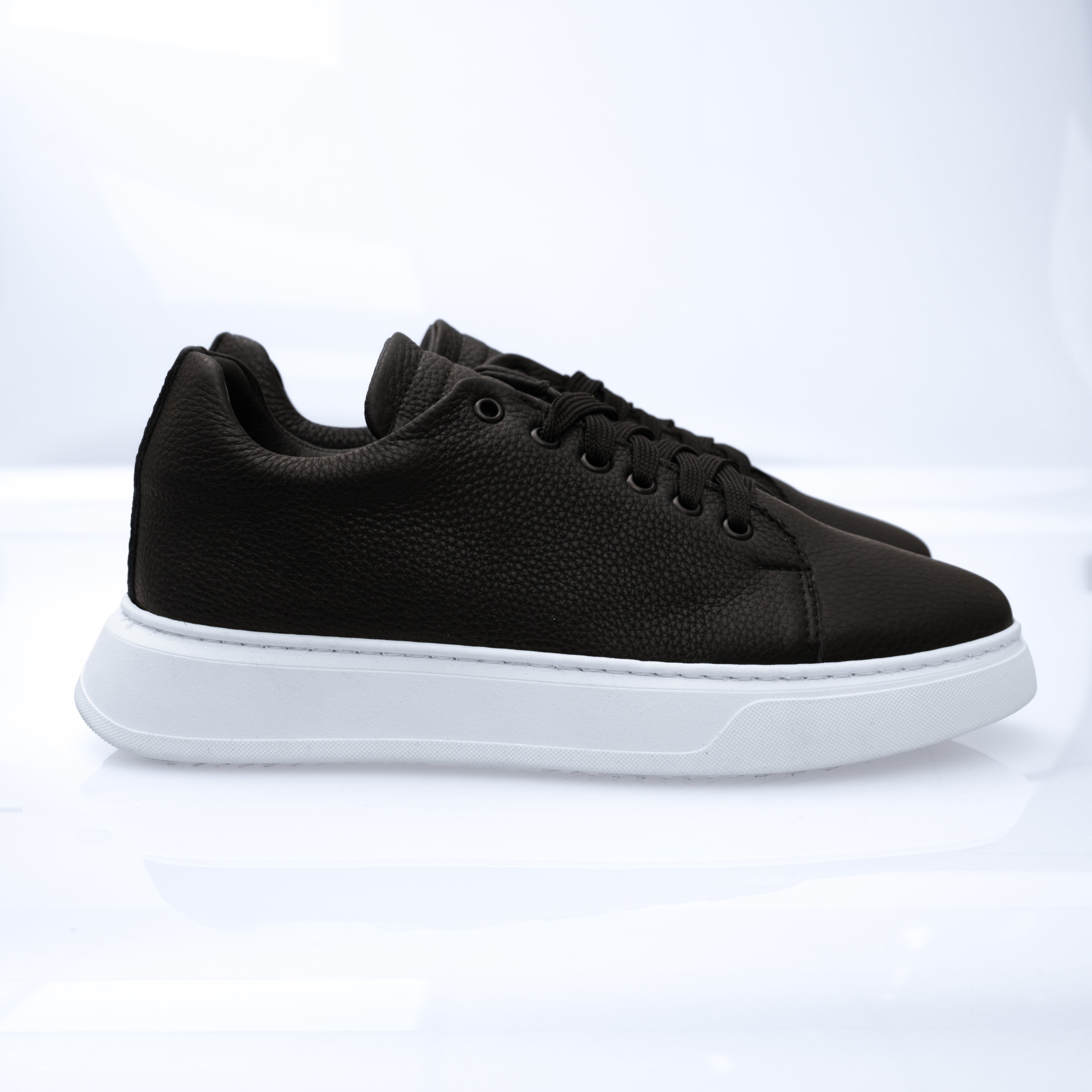 Burnout Sneakers in Pelle Bottalata